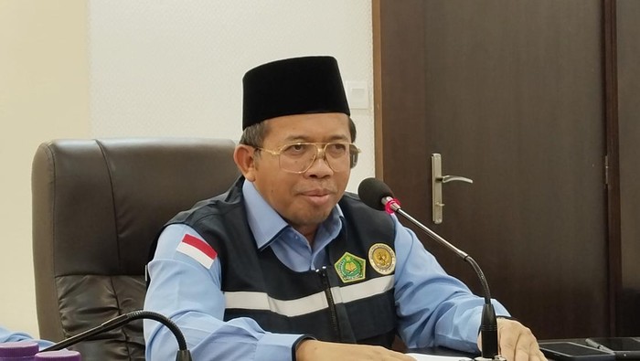 Direktur Pelayanan Haji Luar Negeri Kemenag, Muchlis Hanafi (Haris/detikcom)