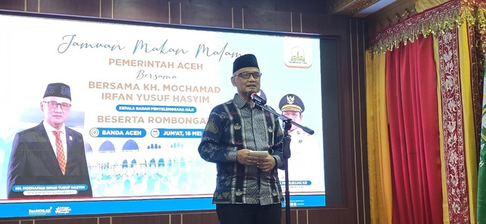 Gus Irfan menyebut Aceh jadi contoh tri sukses haji