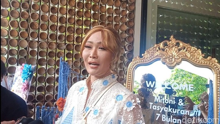 Inul Daratista saat ditemui di kawasan Jakarta.