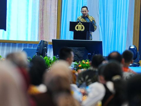 Kapolri Jenderal Listyo Sigit Prabowo hadir dalam silaturahmi siswa SMA Kemala Taruna Bhayangkara (dok.Polri)