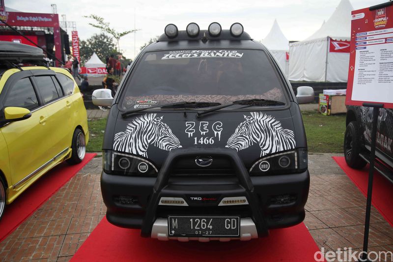 Modifikasi Mobil di Daihatsu Kumpul Sahabat 2025 di Tangerang
