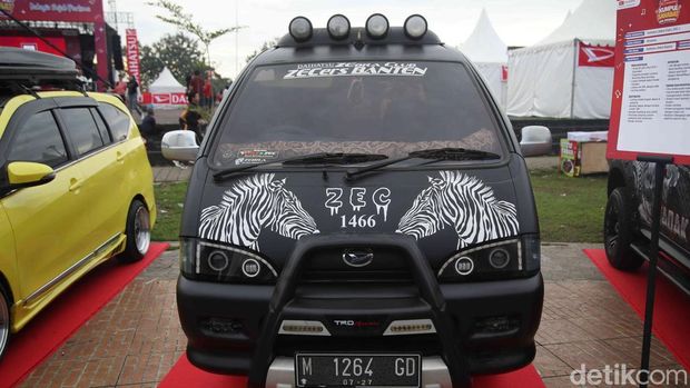 Modifikasi Mobil di Daihatsu Kumpul Sahabat 2025 di Tangerang