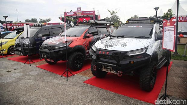 Modifikasi Mobil di Daihatsu Kumpul Sahabat 2025 di Tangerang
