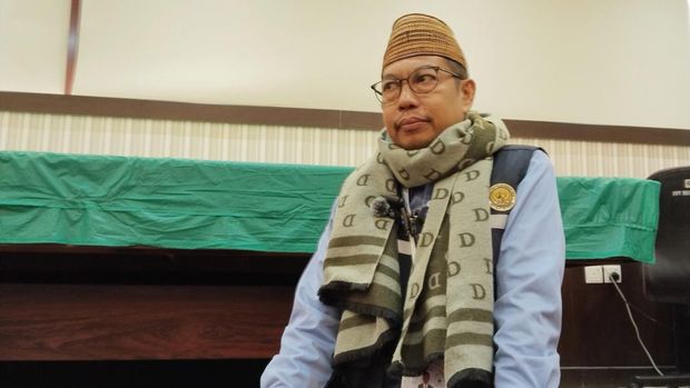 Mustasyar Dinny atau pembimbing ibadah Petugas Penyelenggara Ibadah Haji (PPIH), KH Abdul Moqsith Ghazali