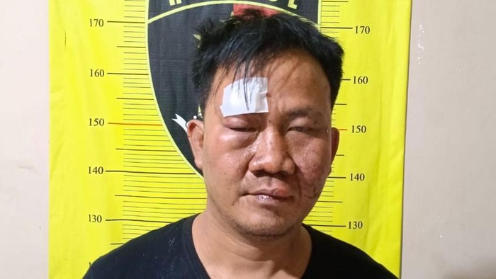Pelaku ganjal ATM di Ciputat (dok.istimewa)