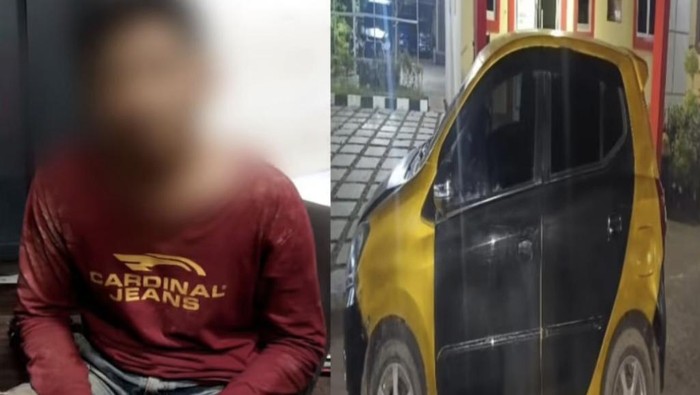 Pelaku pencurian mobil di Muba ditangkap polisi.