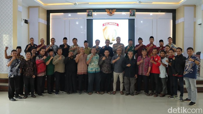 Pesilat Nganjuk Dilibatkan  Bentuk Satgas Palmera Cegah Konflik
