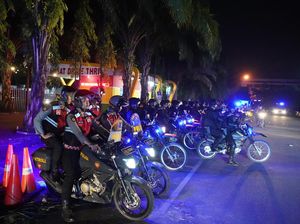 Polda Riau Gelar Patroli Skala Besar Malam Ini, Jamin Keamanan Masyarakat