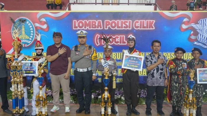 Satlantas Polres Pasuruan Kota gelar lomba Polisi Cilik untuk bentuk karakter anak