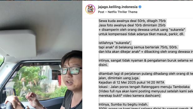 Traveler jajago.keliling.indonesia yang dipalak di Ratenggaro, Sumba Barat Daya