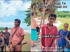 Viral Youtuber Jajago Dipalak Warga Saat Kunjungi Ratenggaro Sumba