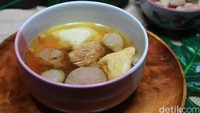 Cuanki Wildan di Tebet Timur, Jakarta Selatan, menjual cuanki khas Bandung dengan porsi yang banyak. Harganya Rp 35.000 per porsi. Foto: Site Culinary/Visual
