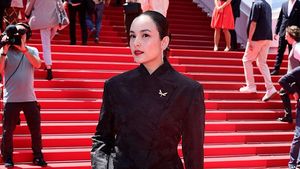 7 Foto Chelsea Islan di Cannes Film Festival 2025, Anggun Berkebaya Janggan
