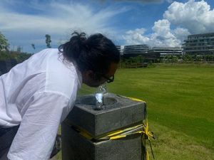 Jajal Minum Air Langsung dari Keran IKN, Aman Nggak?