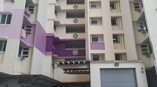 Dua blok apartemen di Tiong Bahru, Singapura, rencananya akan dicat ulang dengan warna ungu. Warga pun protes karena warna itu dinilai norak dan terlalu mencolok.