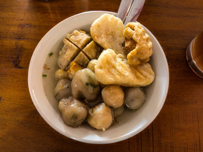 Bakso Cuanki Ilustrasi Bakso Cuanki khas Bandung