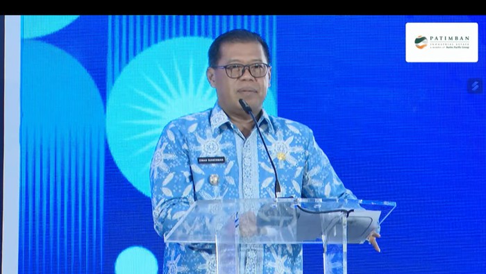 Bupati Majalengka Eman Suherman dalam acara detikcom Regional Summit, Senin (19/5/2025).