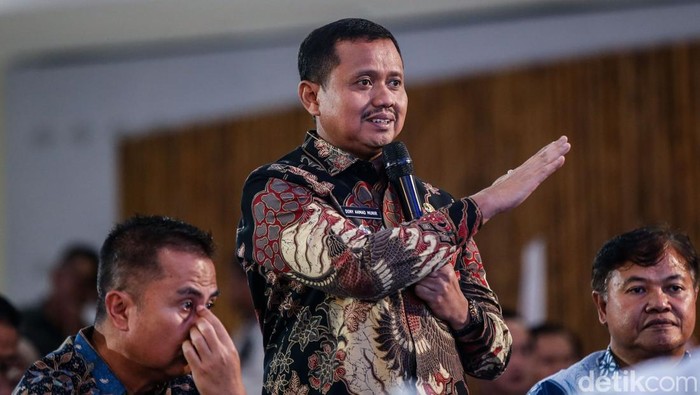 Bupati Sumedang Dony Ahmad Munir di acara detikcom Regional Summit di BIJB Kertajati, Senin (19/5/2025)