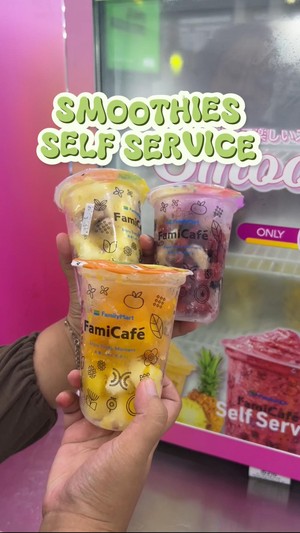 Video: Baru! Ada Smoothie Self Service di Minimarket Ini