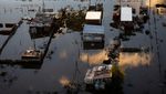 Foto Udara Banjir Rendam Jantung Pertanian Argentina