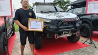 Sengaja saya konsep kayak gitu biar mirip (Nissan) Terrano atau (Chevrolet) Blazer, jelas Are. Foto: Luthfi Anshori/detikOto