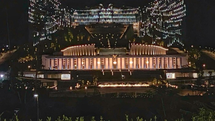 Istana Negara IKN/Zulfi-detikcom