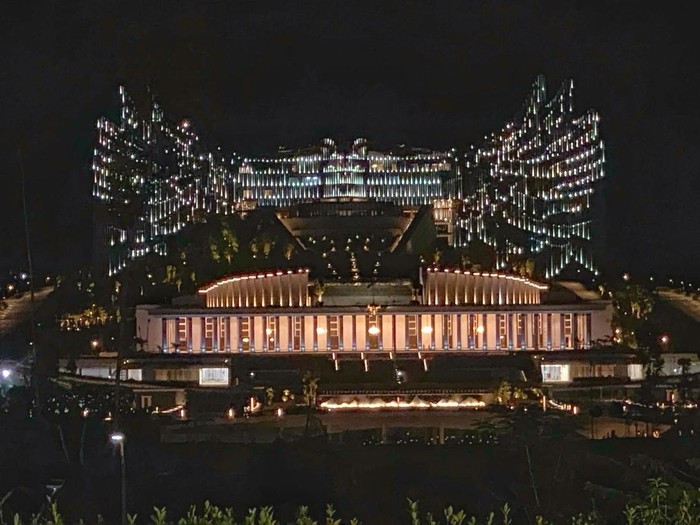 Istana Negara IKN/Zulfi-detikcom Istana Negara IKN/Zulfi-detikcom