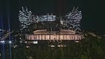 Megah Berkilauan! Begini Potret Istana Negara IKN di Malam Hari