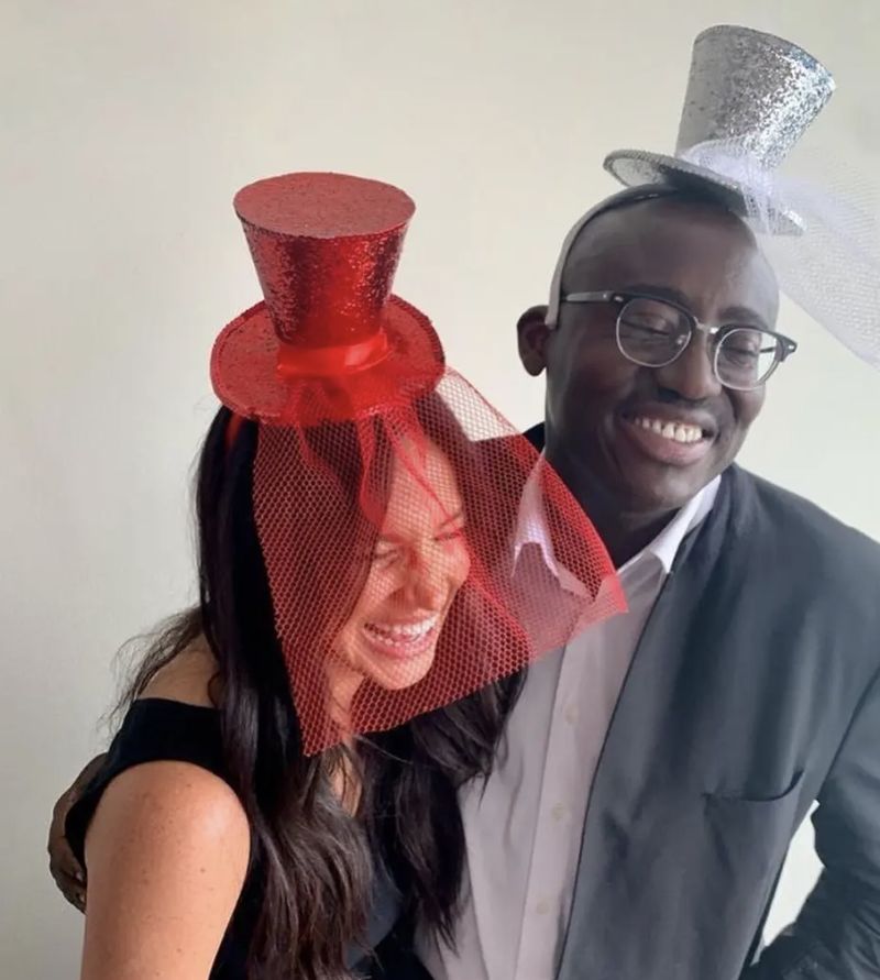 Meghan Markle dan mantan redaktur Vogue Inggris Edward Enninful