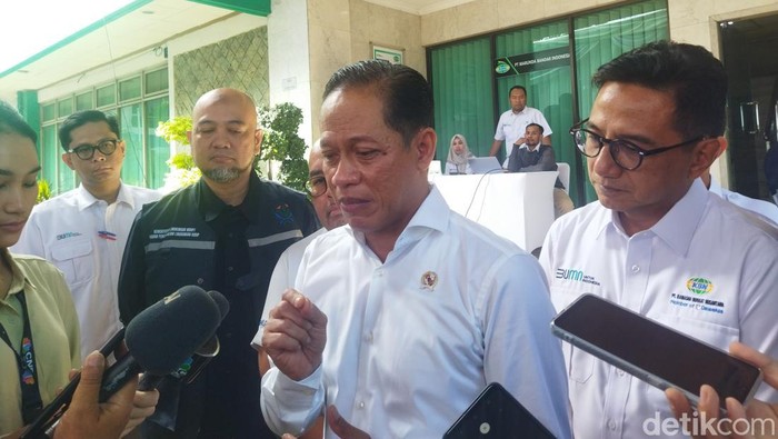 Menteri Lingkungan Hidup (LH), Hanif Faisol Nurofiq. (Kurniawan/detikcom)
