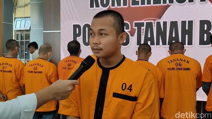 Pengedar uang palsu di Tanah Bumbu.