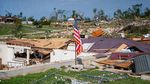 Permukiman Kayu di Kentucky AS Luluh Lantak Diterjang Tornado