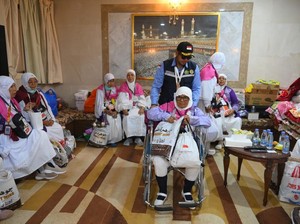 Sudah Masuk Area Tanah Haram, Jemaah Haji Lansia Diimbau Salat di Hotel