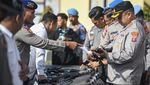 Polresta Samarinda Lakukan Cek Rutin Senpi Anggota