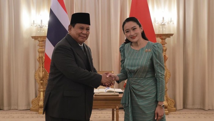 Presiden Prabowo Subianto bertemu dengan Perdana Menteri (PM) Thailand Paetongtarn Shinawatra