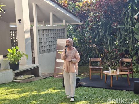 Sesi workshop dan sharing isu kesehatan mental di Kawan Kopi Ciumbuleuit, Minggu (18/5/2025)