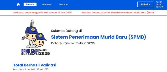 spmb smp Surabaya