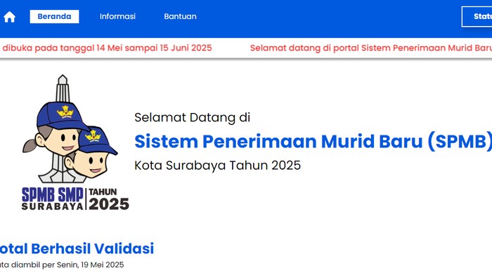 spmb smp Surabaya