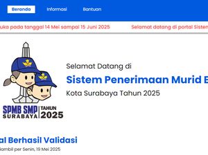 SPMB SMP Surabaya 2025: Jadwal dan Link Daftar Ulang