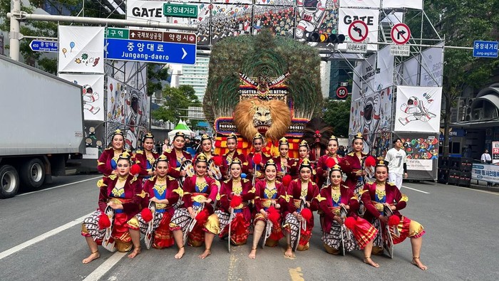 Tarian Reog Ponorogo di Korea Selatan