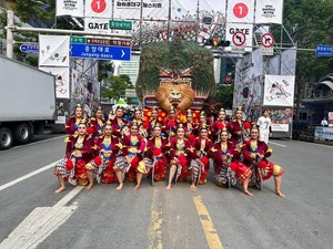 Tarian Reog Ponorogo Sukses Memukau Penonton Korea Selatan