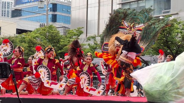 Tarian Reog Ponorogo di Korea Selatan
