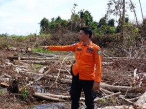 Pantau Wilayah Karhutla, BPBD Muba Temukan Lahan Berpotensi Terbakar