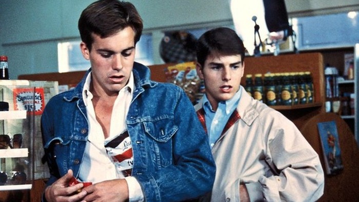 Tom Cruise Penampilan Tom Cruise di film Losin It.
