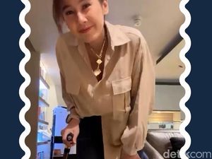 Video Ardina Rasti Pakai Tongkat untuk Berjalan Gegara Ligamen Kaki Robek
