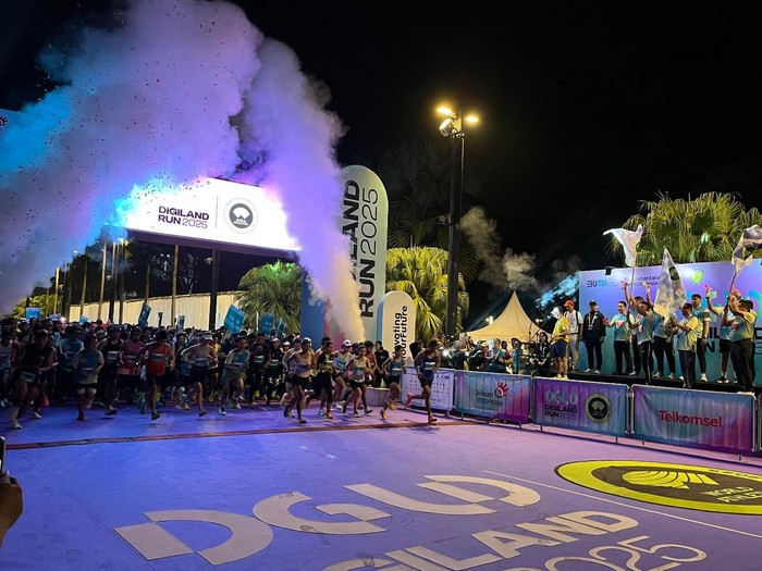 PT Telkom Indonesia (Persero) Tbk menggelar event Digiland Run 2025 sebagai bagian dari perayaan ulang tahun ke-60 Telkom.