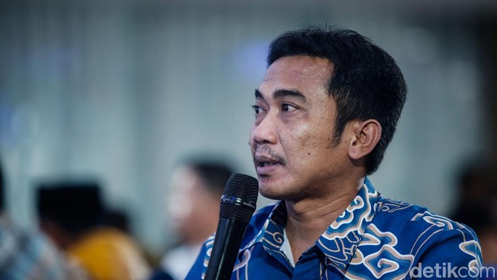 Wakil Bupati Cirebon Agus Kurniawan Budiman  di acara detikcom Regional Summit di BIJB Kertajati, Senin (19/5/2025)