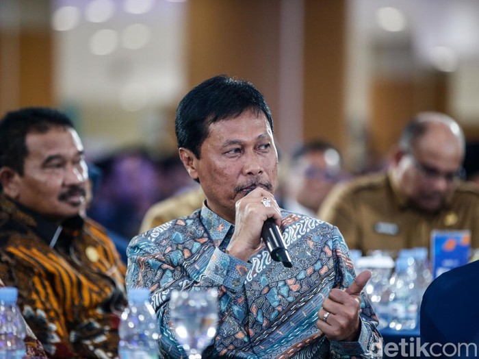 Wali Kota Cirebon Effendi Edo di detikcom Regional Summit 2025 yang digelar, Senin (19/5/2025).