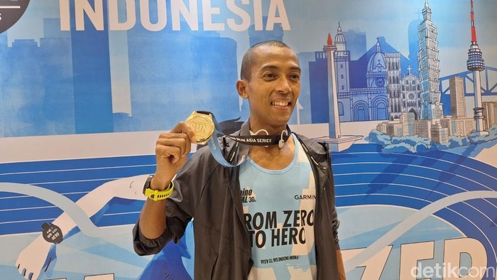 Atlet lari Indonesia Agus Prayogo