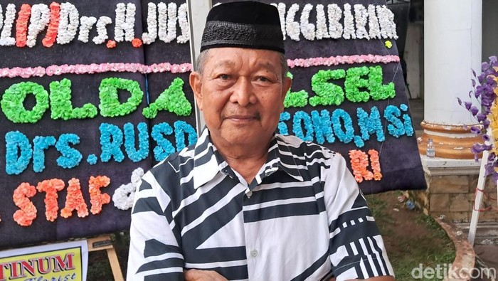 Andi Amin Manggabarani, adik almarhum Jusuf Manggabarani.